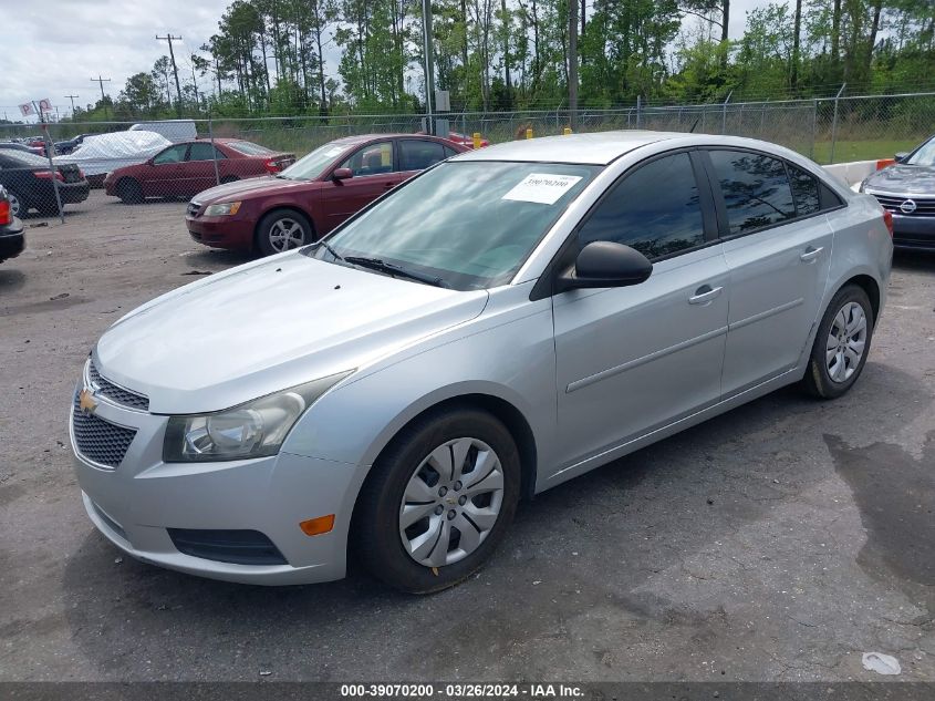 1G1PA5SH2D7328926 | 2013 CHEVROLET CRUZE