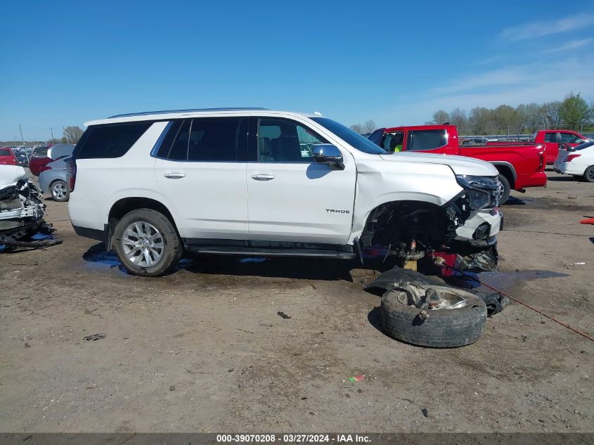 2022 Chevrolet Tahoe 4Wd Premier VIN: 1GNSKSKT0NR345013 Lot: 40280943