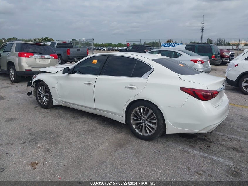 VIN JN1EV7AP8KM512504 2019 INFINITI Q50 LUXE/SPORT/SIGNATURE EDIT