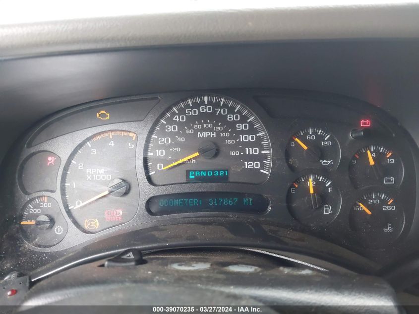 1GTHK232X5F869702 | 2005 GMC SIERRA 2500HD