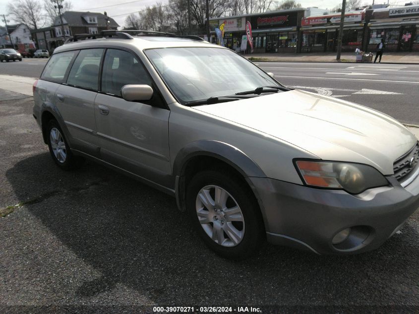 4S4BP62CX57352818 | 2005 SUBARU OUTBACK