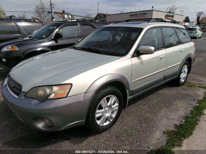 4S4BP62CX57352818 | 2005 SUBARU OUTBACK