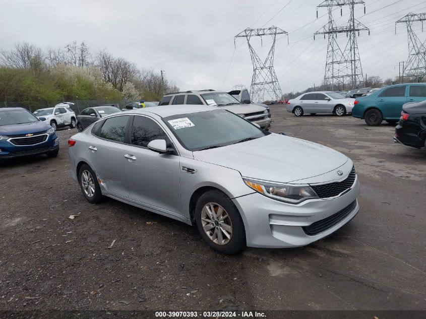 KNAGT4L32G5109153 | 2016 KIA OPTIMA