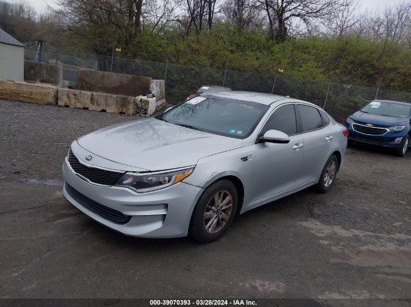 KNAGT4L32G5109153 | 2016 KIA OPTIMA