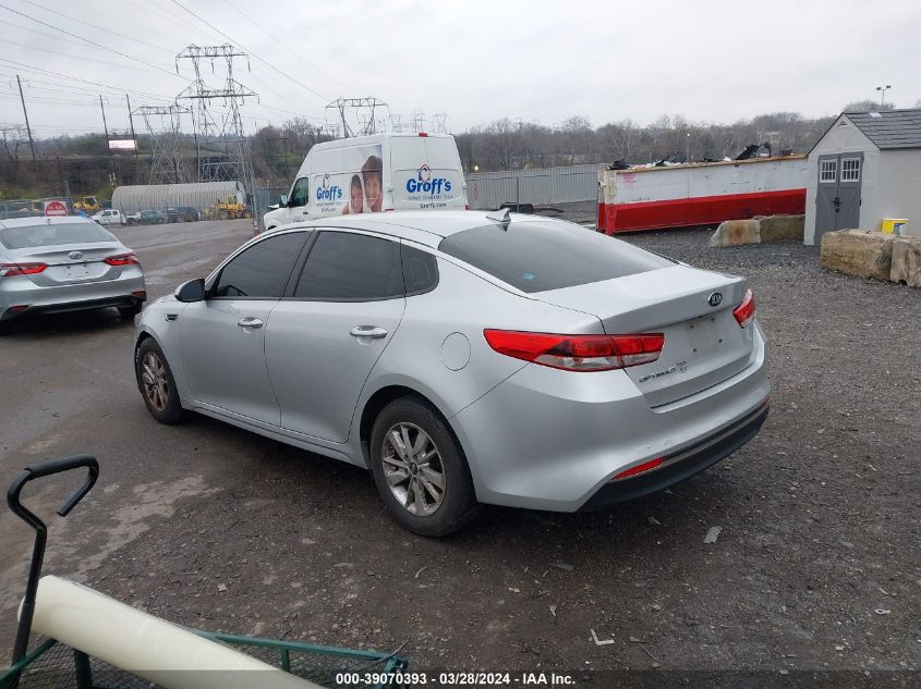 KNAGT4L32G5109153 | 2016 KIA OPTIMA