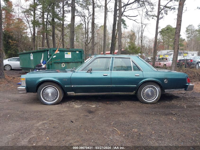 1979 Chrysler Lebaron VIN: FM41D9F161495 Lot: 39070431