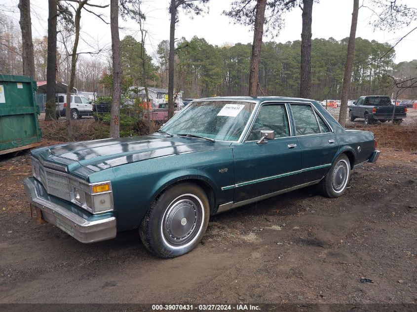 1979 Chrysler Lebaron VIN: FM41D9F161495 Lot: 39070431