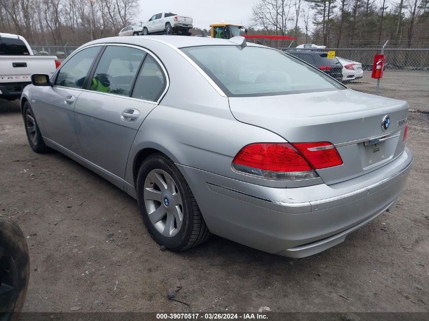 WBAHN83537DT75889 | 2007 BMW 750LI