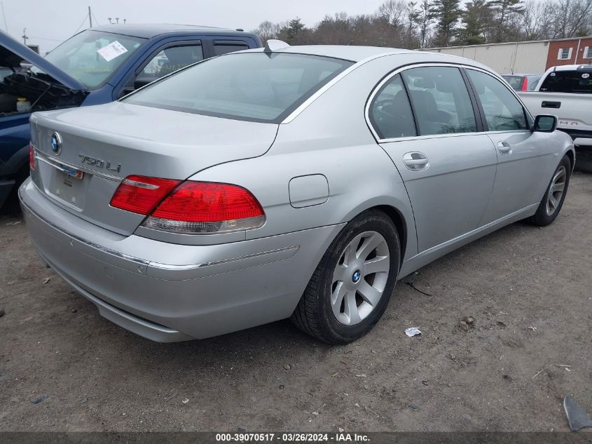 WBAHN83537DT75889 | 2007 BMW 750LI