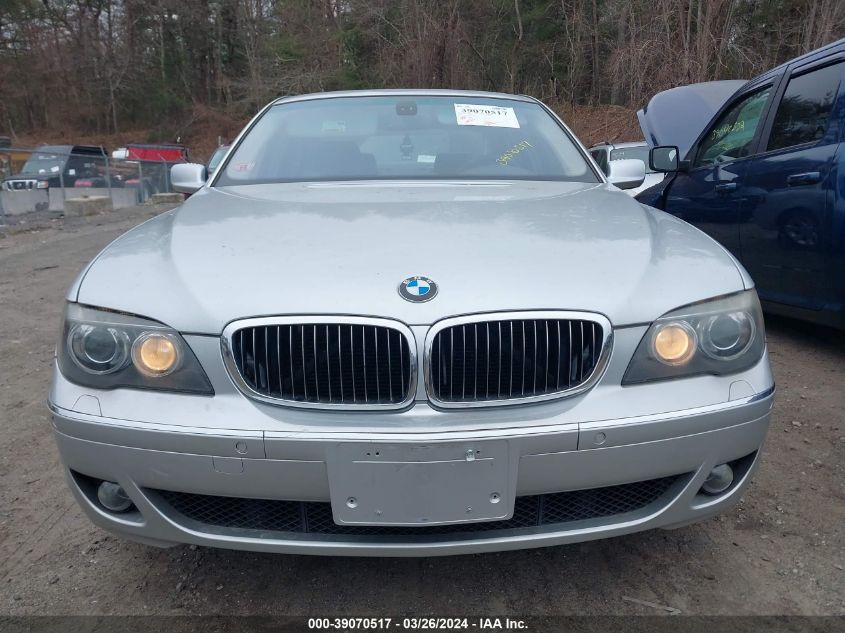 WBAHN83537DT75889 | 2007 BMW 750LI