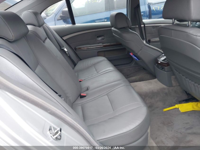 WBAHN83537DT75889 | 2007 BMW 750LI