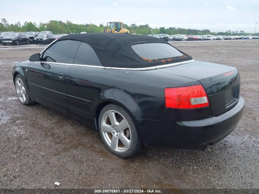 WAUBC48H26K011724 | 2006 AUDI A4