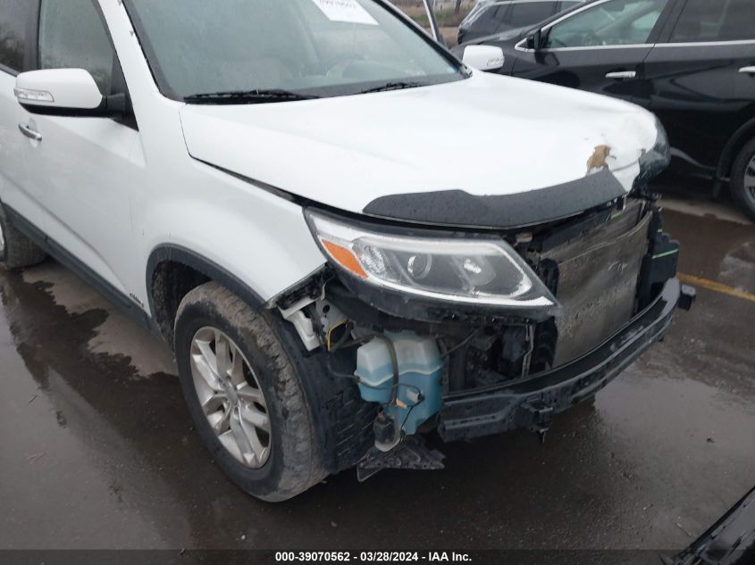 2015 Kia Sorento Lx V6 VIN: 5XYKTDA7XFG579844 Lot: 39070562