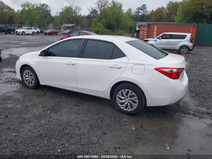 VIN 2T1BURHEXHC911990 2017 TOYOTA COROLLA LE