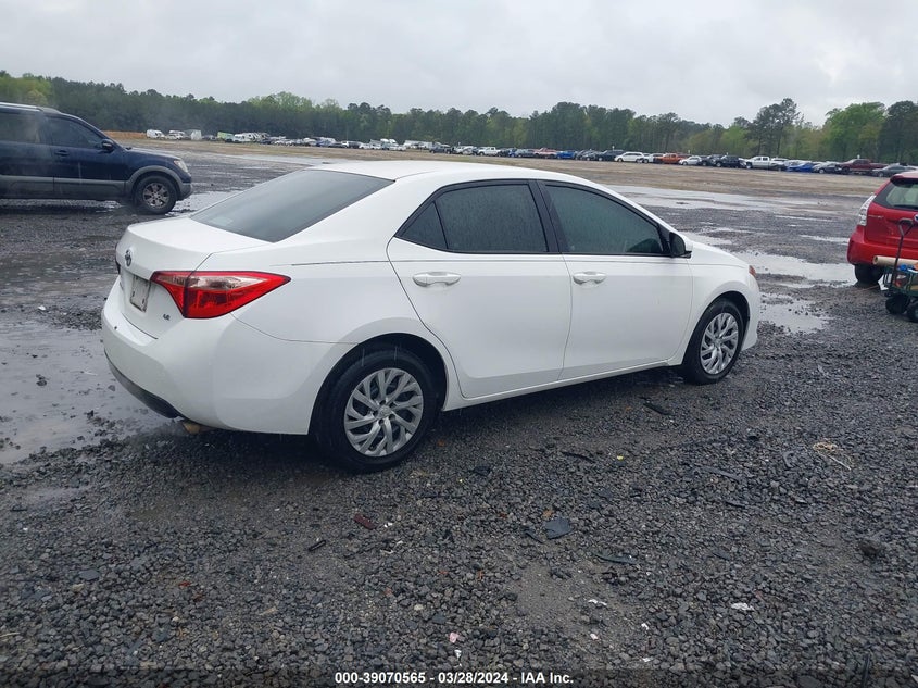 VIN 2T1BURHEXHC911990 2017 TOYOTA COROLLA LE