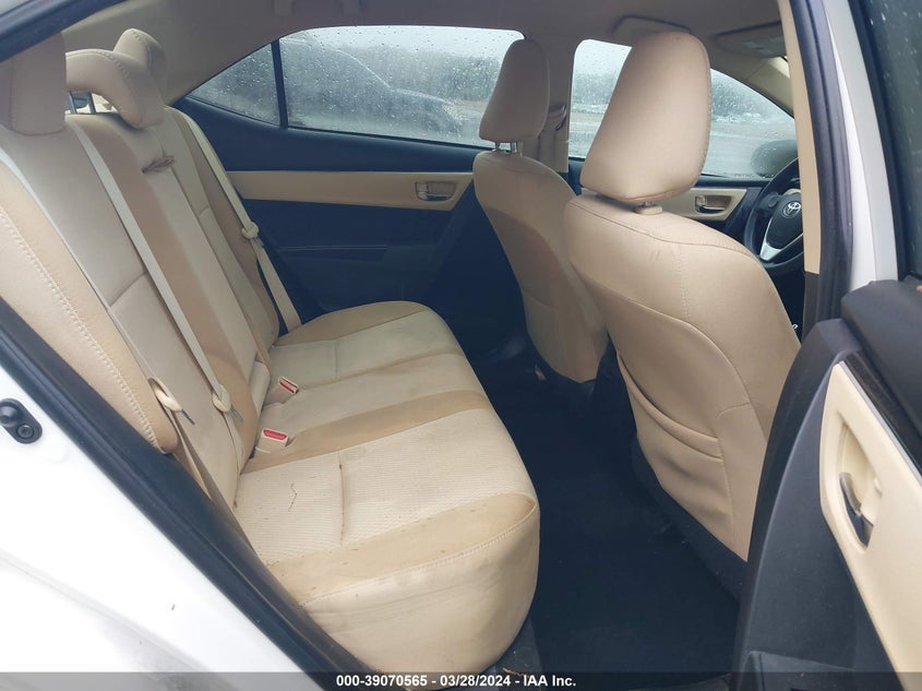 VIN 2T1BURHEXHC911990 2017 TOYOTA COROLLA LE