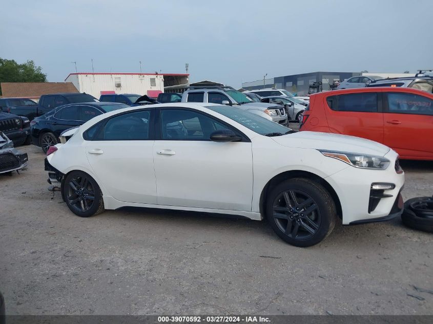 2021 Kia Forte Gt-Line VIN: 3KPF34AD7ME332301 Lot: 39070592