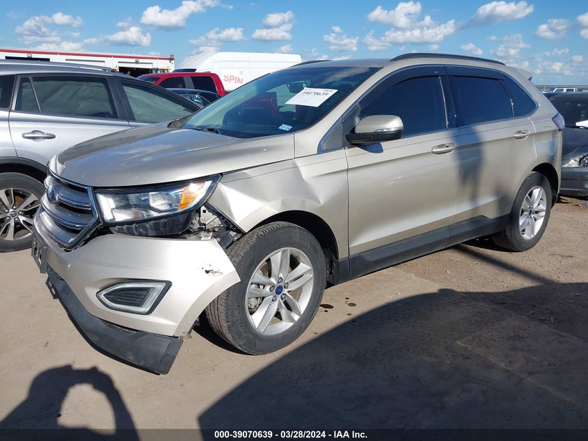 VIN 2FMPK3J95HBC63405 2017 FORD EDGE SEL