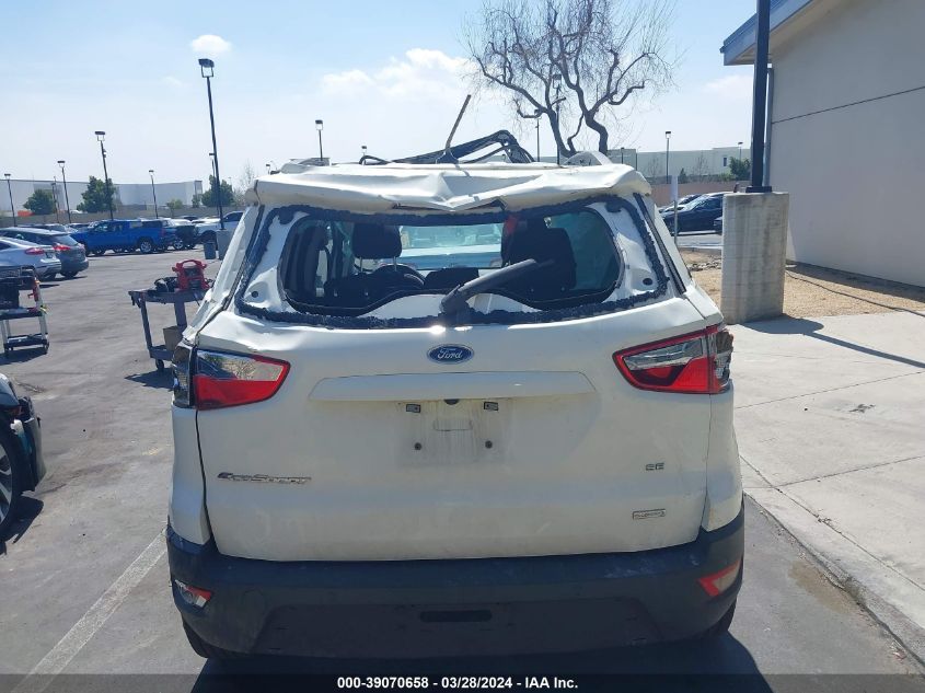 2020 Ford Ecosport Se VIN: MAJ3S2GE1LC347804 Lot: 39070658