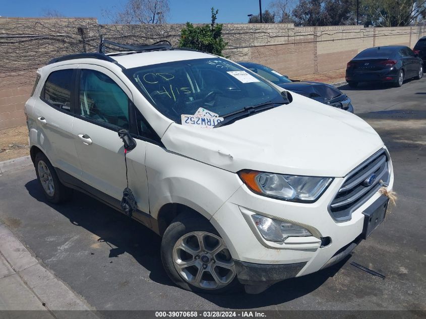 2020 Ford Ecosport Se VIN: MAJ3S2GE1LC347804 Lot: 39070658