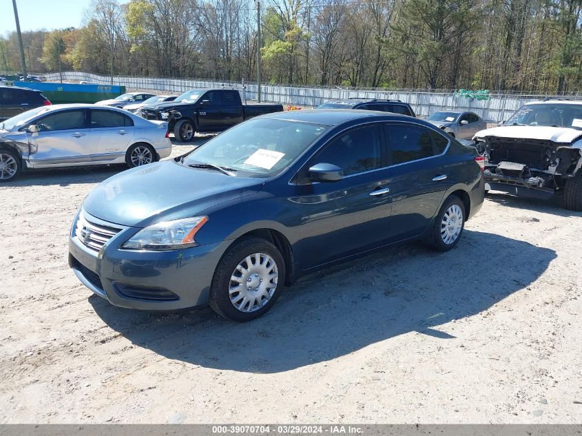 3N1AB7AP8EL679287 | 2014 NISSAN SENTRA