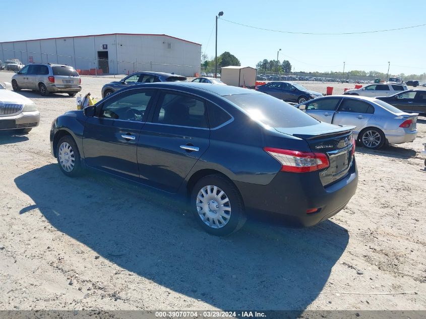 3N1AB7AP8EL679287 | 2014 NISSAN SENTRA