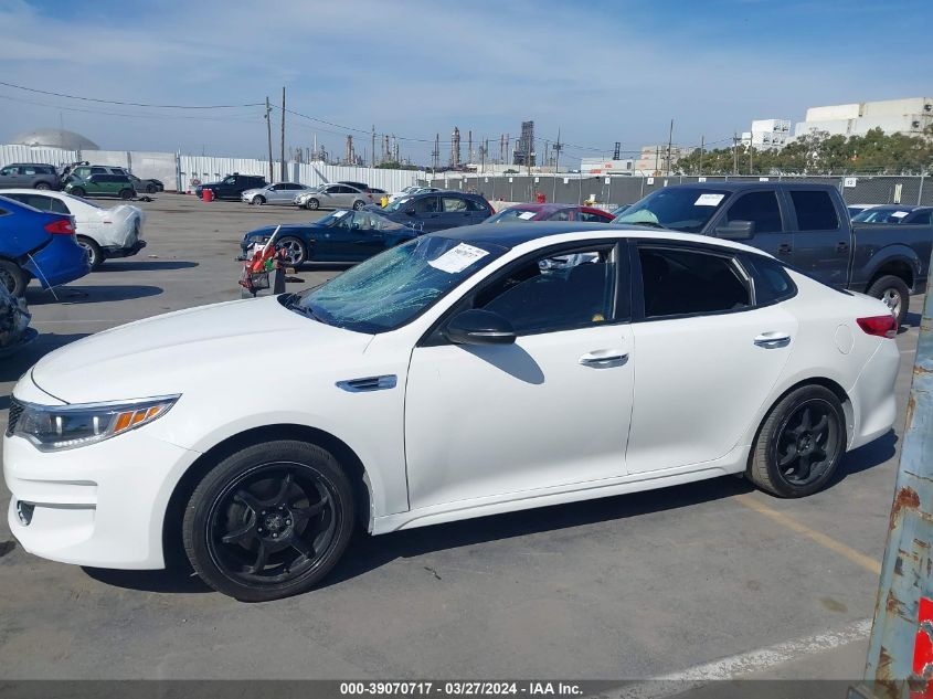 2018 Kia Optima Lx VIN: 5XXGT4L32JG239438 Lot: 39070717