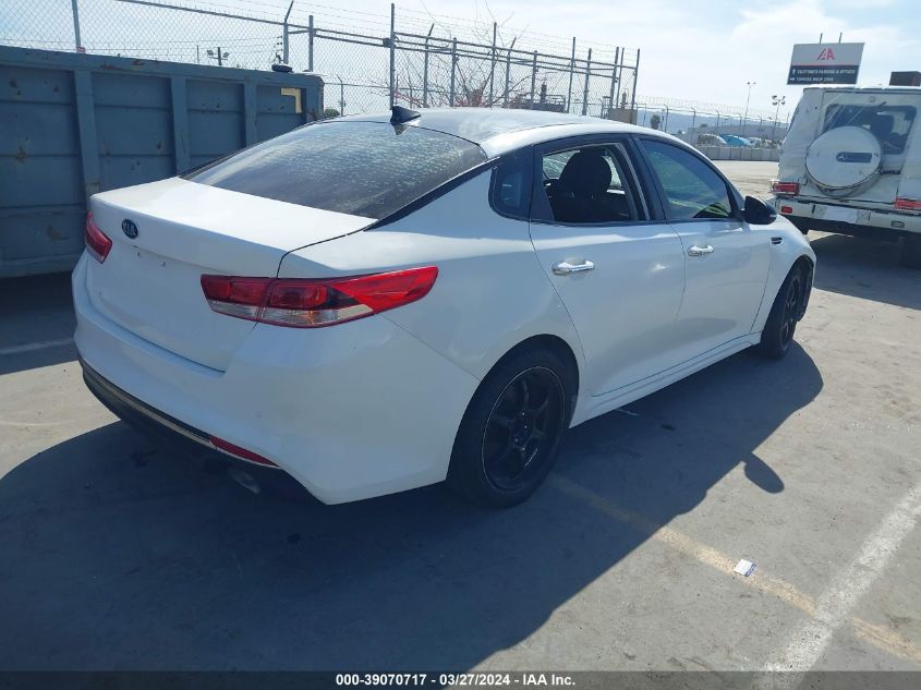 2018 Kia Optima Lx VIN: 5XXGT4L32JG239438 Lot: 39070717