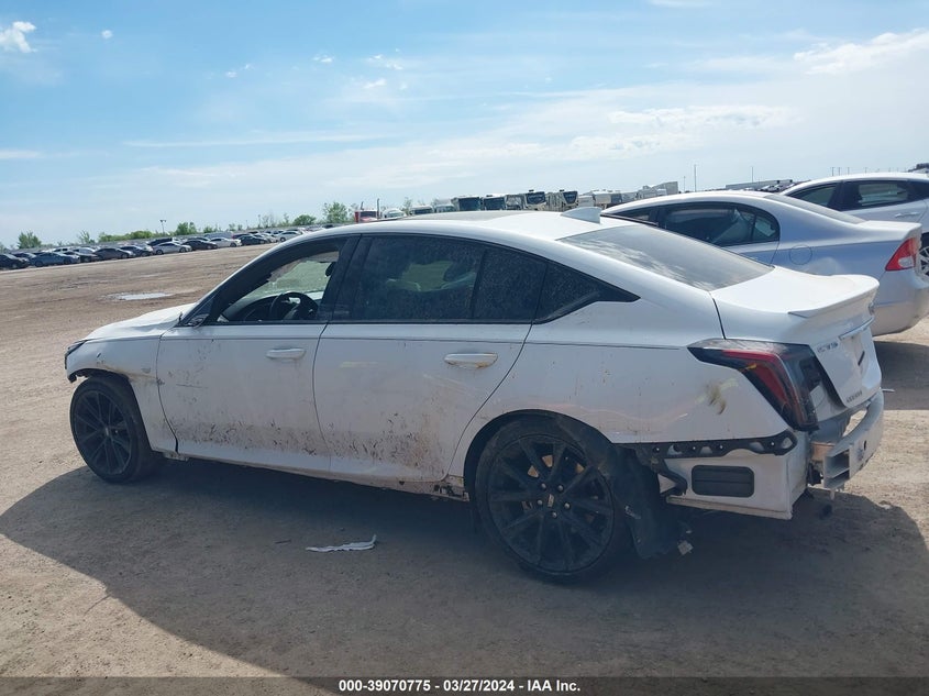 VIN 1G6DP5RK7P0115433 2023 CADILLAC CT5 SPORT