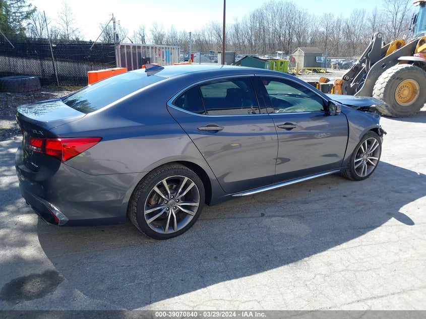 2019 Acura Tlx Tech Pkg VIN: 19UUB3F41KA002507 Lot: 39070840