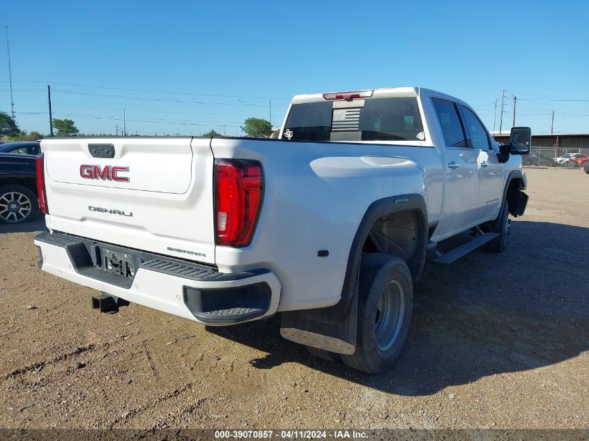 2020 GMC Sierra 3500Hd 4Wd Long Bed Denali VIN: 1GT49WEY3LF337580 Lot: 39070857