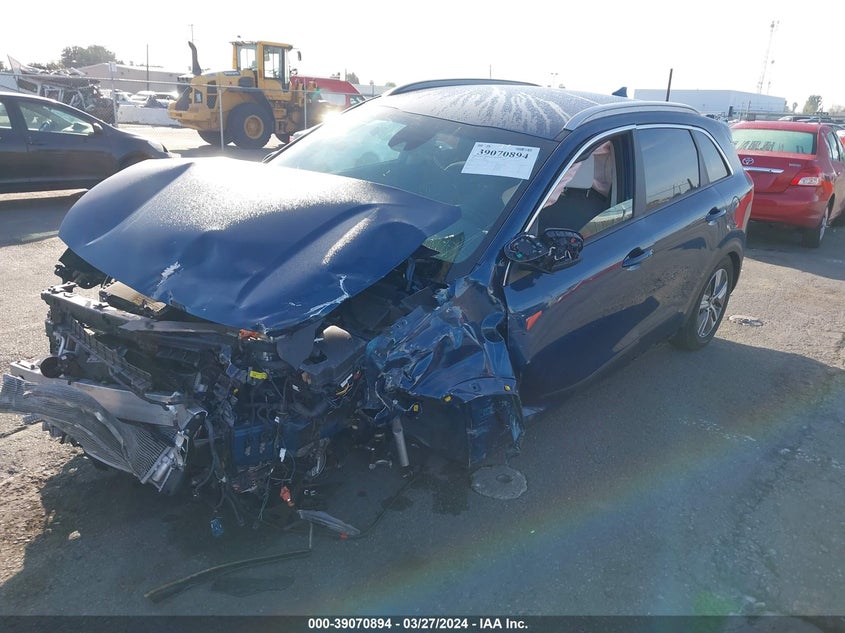 2022 Kia Niro Lxs VIN: KNDCB3LC1N5545858 Lot: 39070894