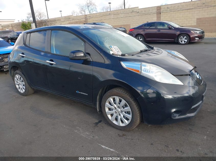 2014 NISSAN LEAF S - 1N4AZ0CP1EC340210