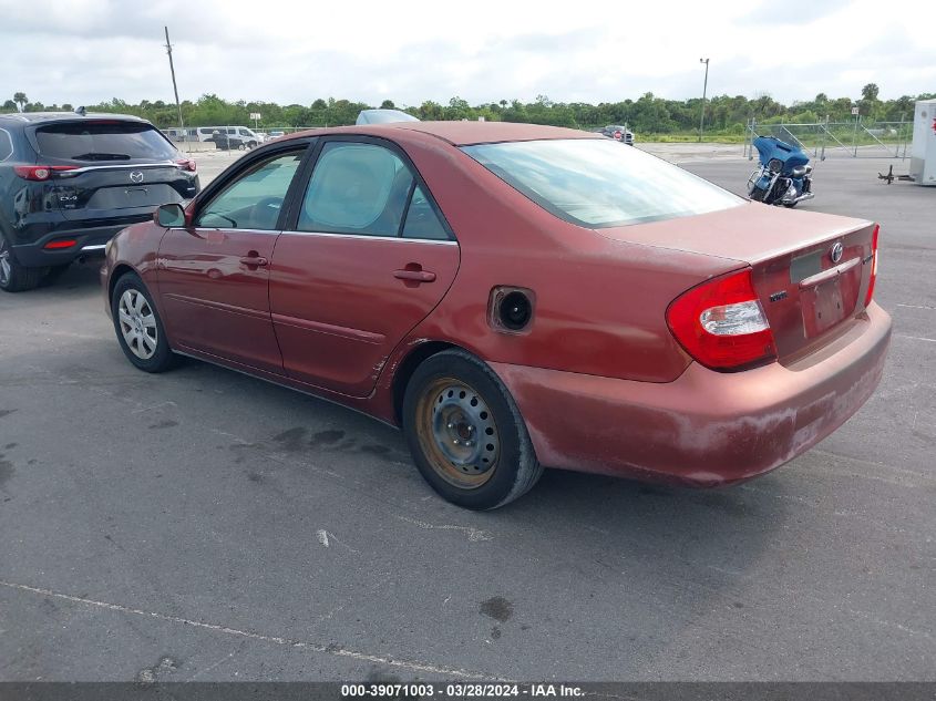 4T1BE32K84U294350 | 2004 TOYOTA CAMRY