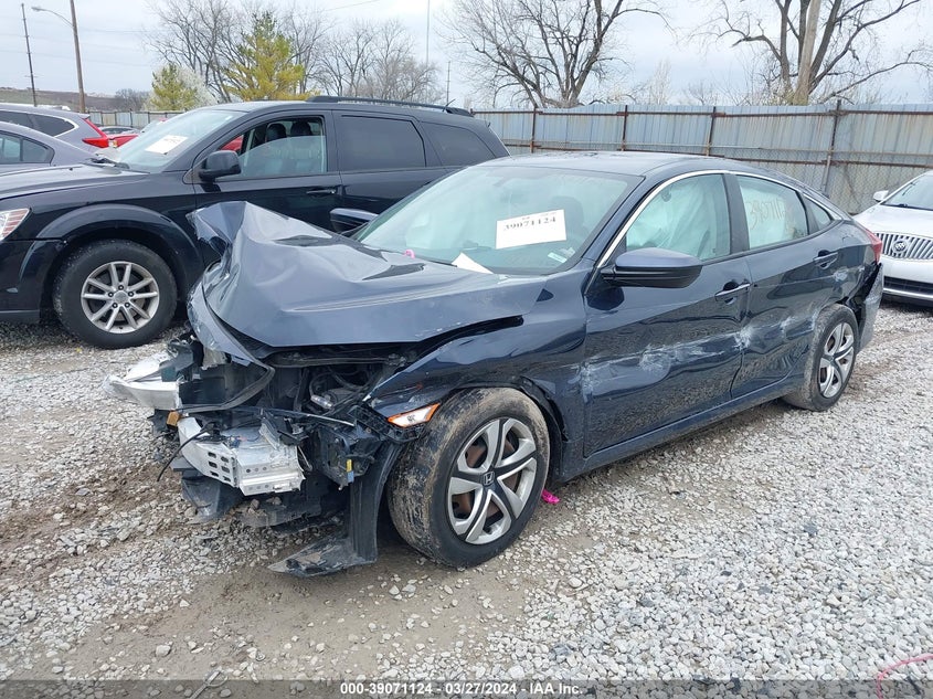 VIN 19XFC2F50HE053381 2017 HONDA CIVIC LX