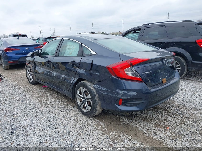 VIN 19XFC2F50HE053381 2017 HONDA CIVIC LX