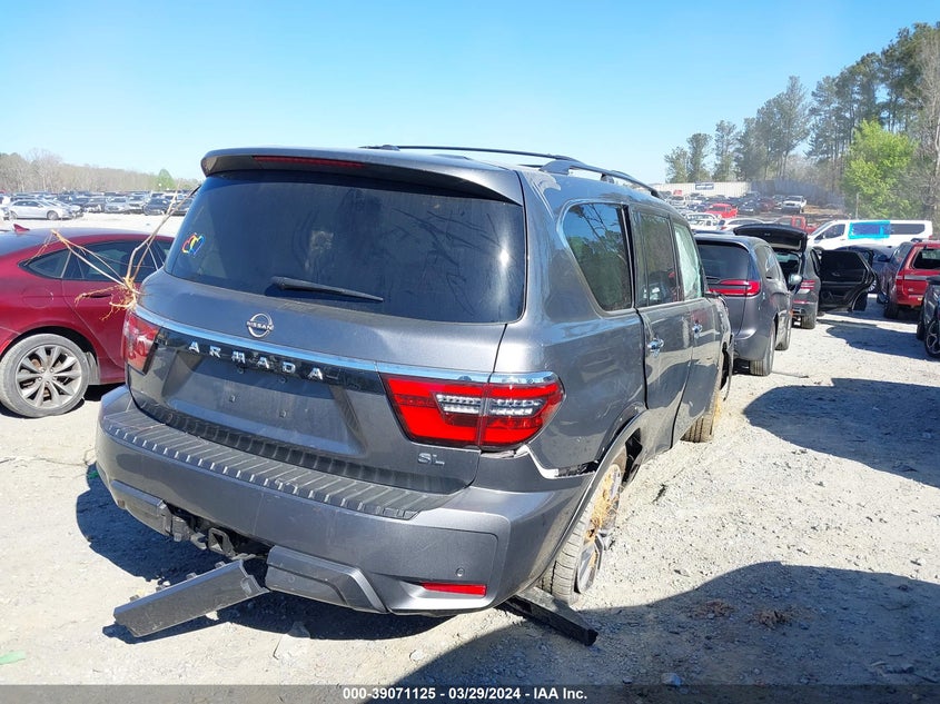 2023 Nissan Armada Sl 2Wd VIN: JN8AY2BC1P9180969 Lot: 39071125