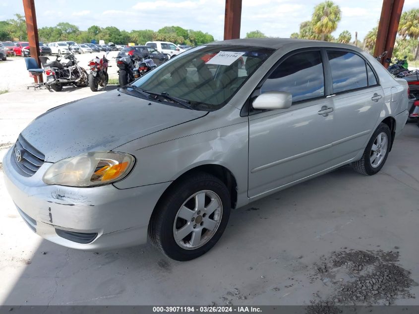 1NXBR32E23Z028528 | 2003 TOYOTA COROLLA