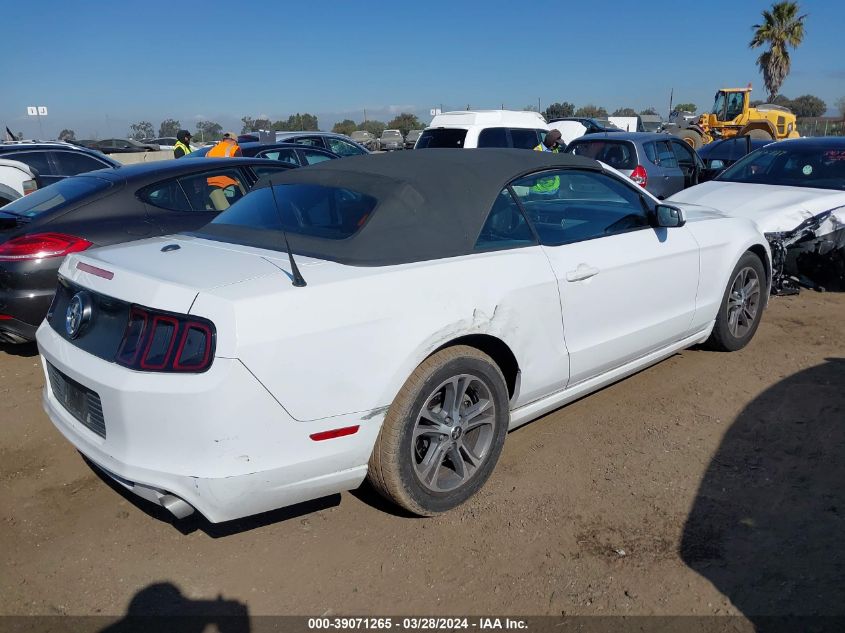 2014 Ford Mustang V6 Premium VIN: 1ZVBP8EM0E5243927 Lot: 39071265