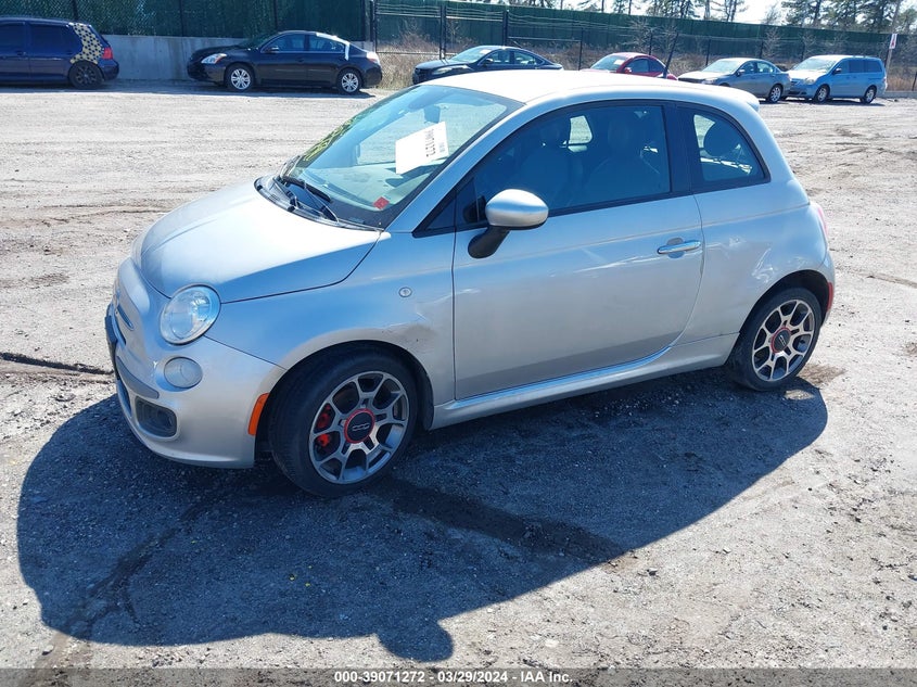 2013 FIAT 500 SPORT - 1Z43RW87039039044