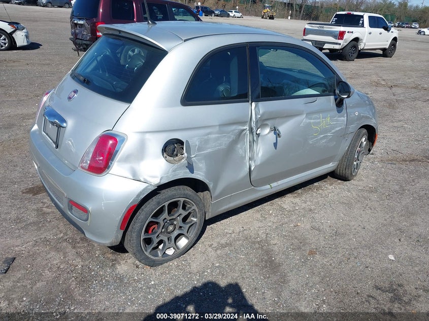 2013 FIAT 500 SPORT - 1Z43RW87039039044