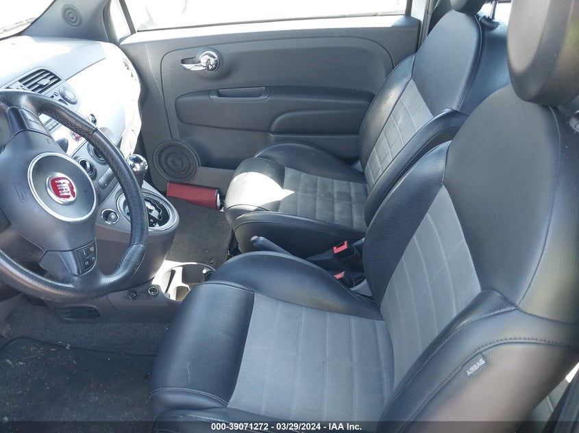 2013 FIAT 500 SPORT - 1Z43RW87039039044