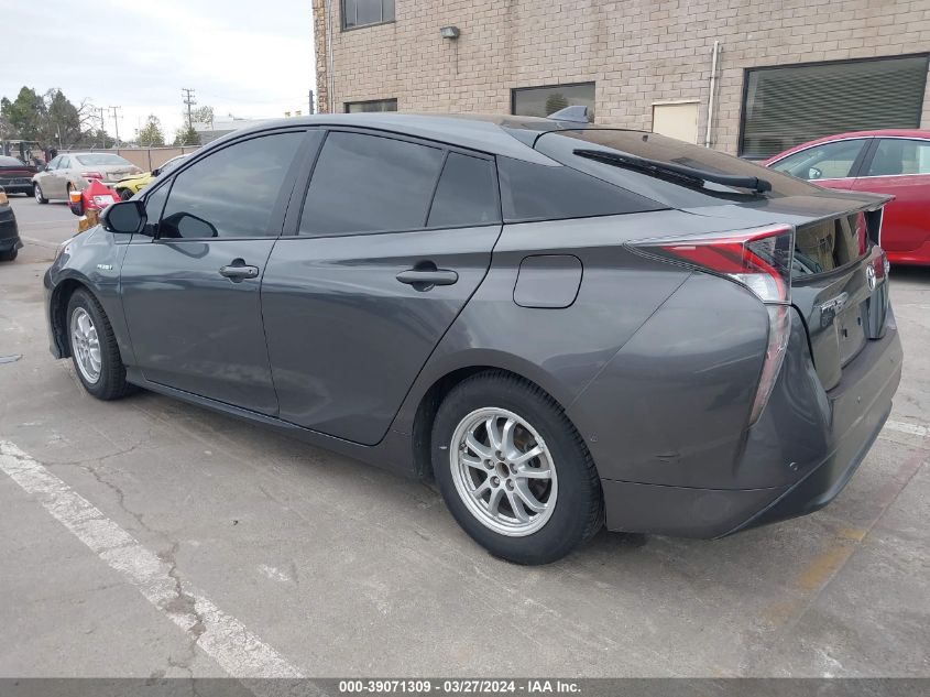 2017 Toyota Prius Two VIN: JTDKBRFU1H3567894 Lot: 39071309