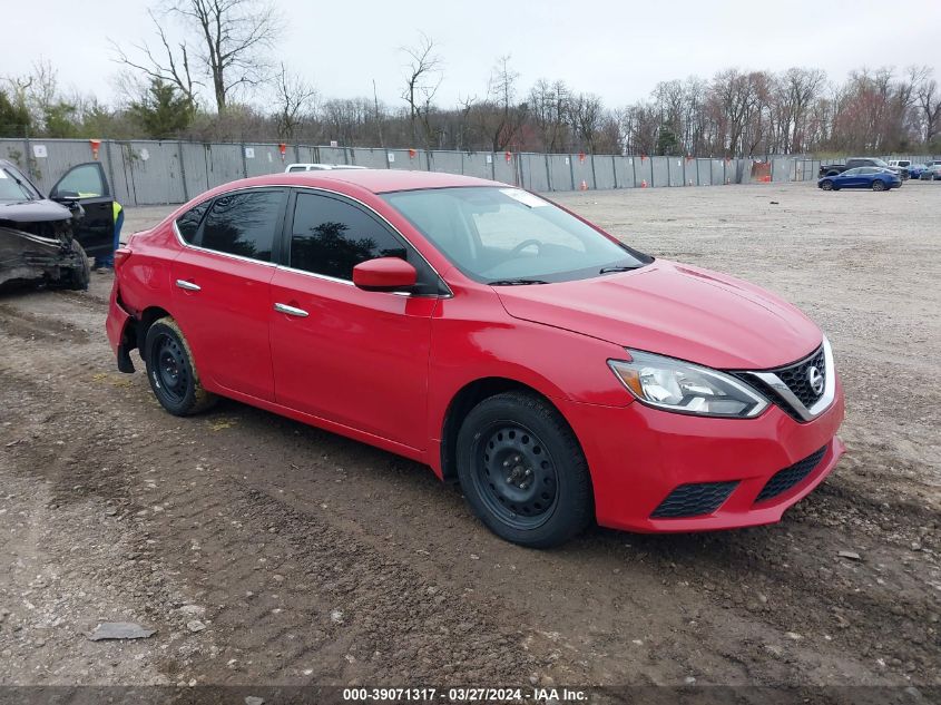 2017 Nissan Sentra Sv VIN: 3N1AB7AP8HL710655 Lot: 39071317