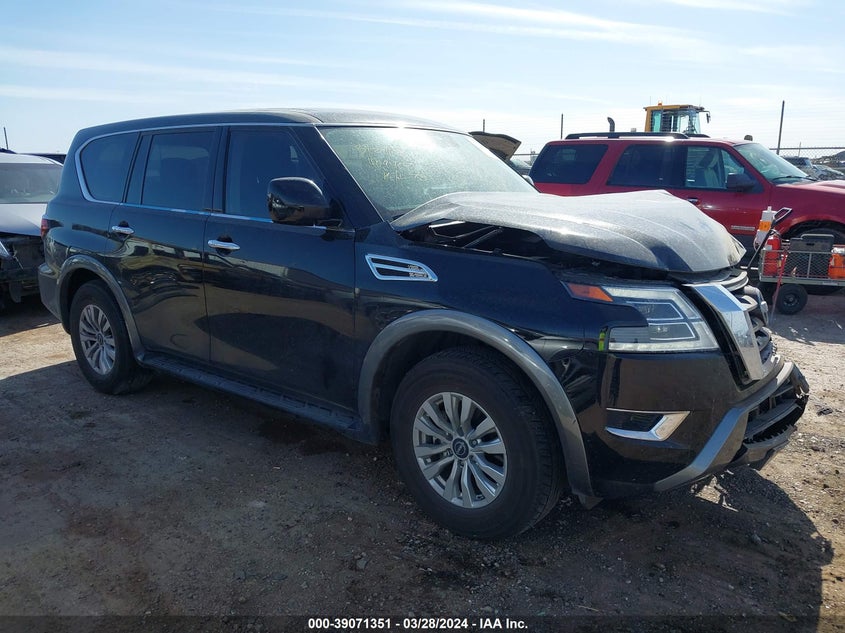 2023 Nissan Armada S 4Wd VIN: JN8AY2ED9P9693682 Lot: 39071351