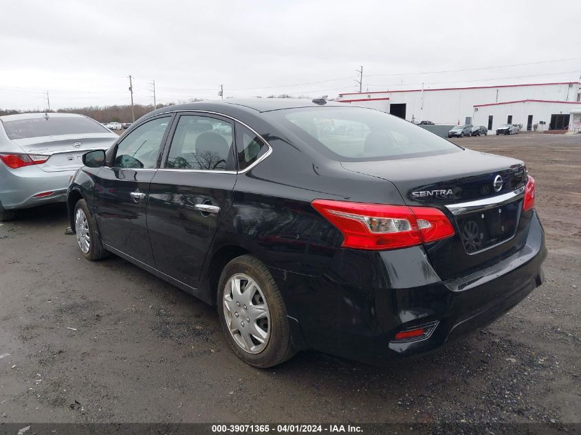 3N1AB7AP0HL711816 | 2017 NISSAN SENTRA