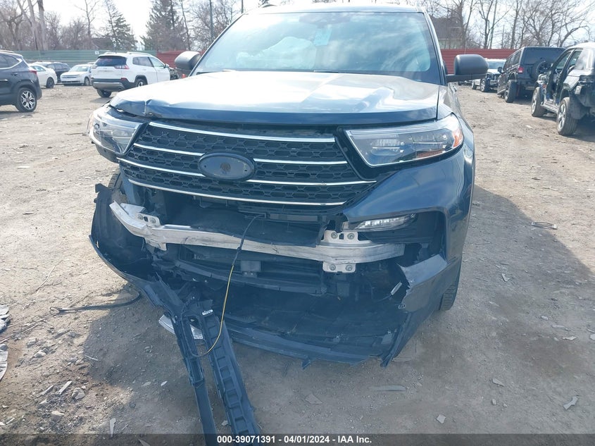 2022 FORD EXPLORER VIN: 1FMSK8DH8NGB26733