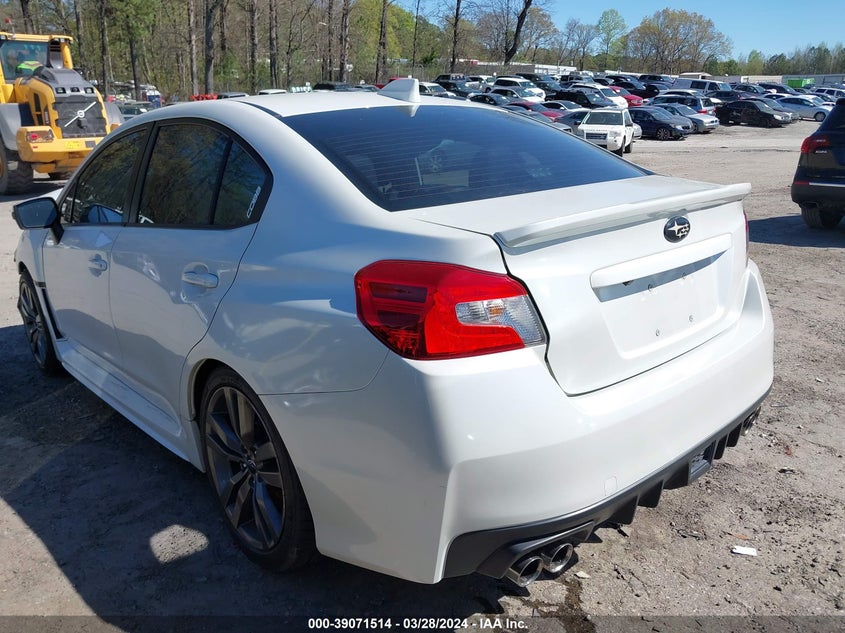 2017 Subaru Wrx Limited VIN: JF1VA1L67H9824387 Lot: 39071514