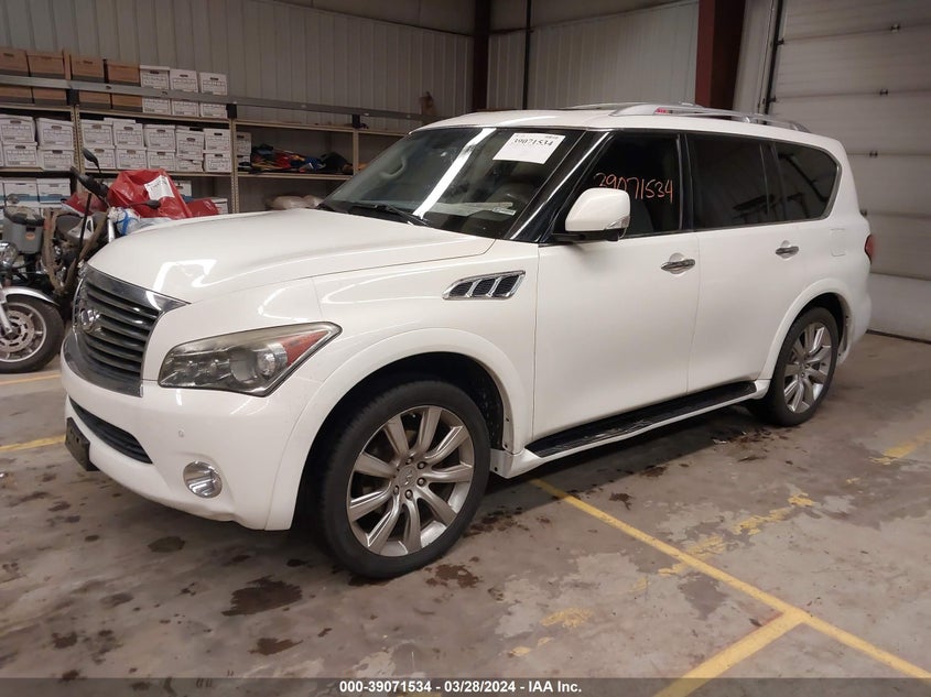 2012 Infiniti Qx56 VIN: JN8AZ2NE8C9017451 Lot: 39071534