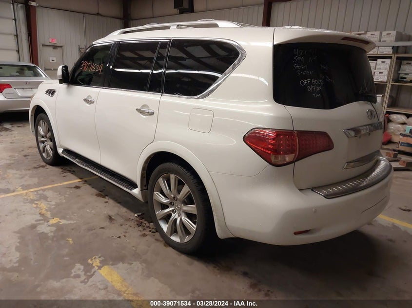 2012 Infiniti Qx56 VIN: JN8AZ2NE8C9017451 Lot: 39071534